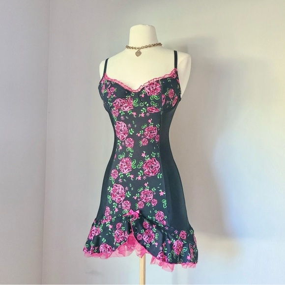 Victoria's Secret Other - Vintage 2000s Victoria's Secret Pin-Up Lingerie
Dress Vintage Babydoll Teddy